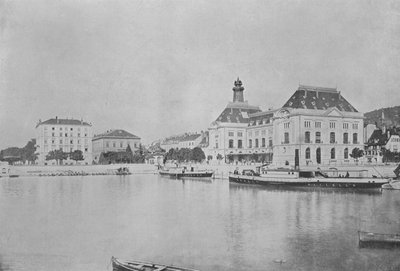 Neuenburg, Der Hafen und das Posthotel von Swiss Photographer