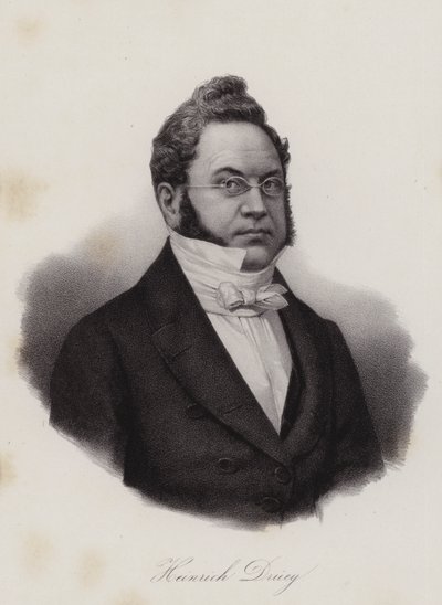 Heinrich Druey, Schweizer Anwalt, Philosoph und Politiker von Swiss School