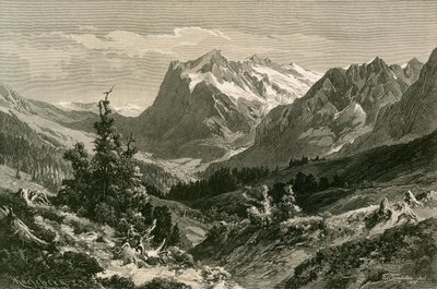 Bei Grindelwald, Berner Oberland von Swiss School