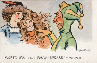Szene aus Shakespeares Stück Wie es euch gefällt von Sydney Carter
