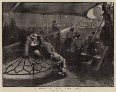 Beleuchtet, was der Suchscheinwerfer zeigte von Sydney Prior Hall