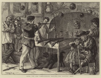 Über das alte Kampagnengebiet, der Abschiedsschuss von Sydney Prior Hall