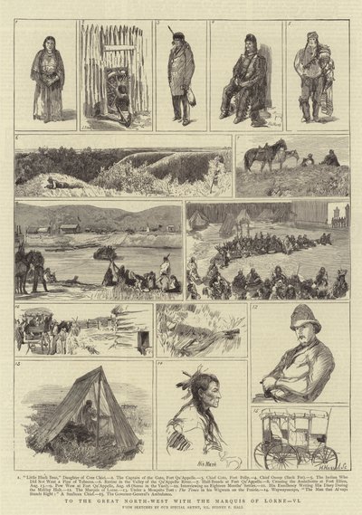 Zum großen Nordwesten mit dem Marquis von Lorne, VI von Sydney Prior Hall