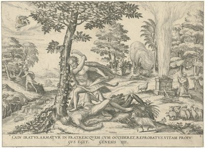 Kain und Abel von Symon Novelanus (attributed to)
