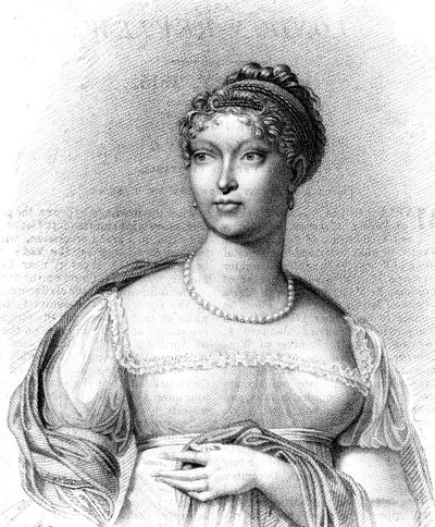 Marie Louise, Herzogin von Parma, zweite Frau von Napoleon Bonaparte, 1815 von T Blood