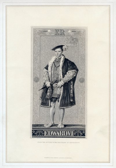 Edward VI., König von England von T. Brown