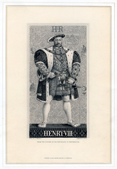 Heinrich VIII. von England, 1491-1547 von T. Brown
