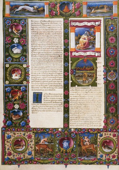 Das Ende des Buches Deuteronomium und der Anfang des Buches Josua von Taddeo Crivelli