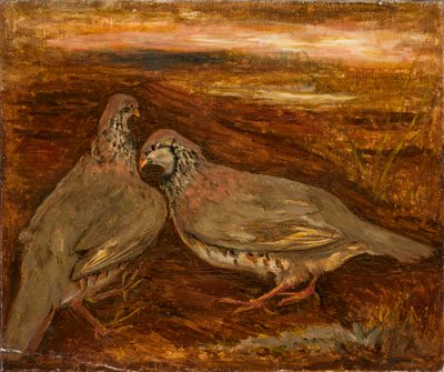 Zwei Vögel von Tadeusz Makowski