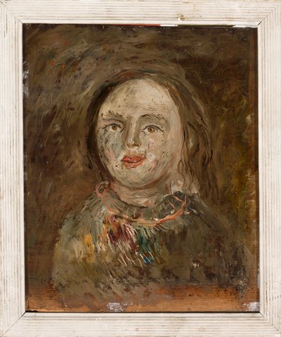 Kopf eines Mädchens von Tadeusz Makowski