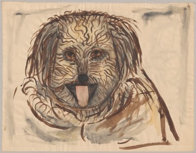 Hundekopf von Tadeusz Makowski