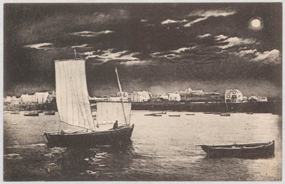 Postkarte an Maria Mickiewiczówna von Tadeusz Makowski