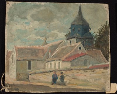 Dorfkirche (Breuilpont) von Tadeusz Makowski