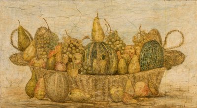 Korb mit Früchten von Tadeusz Makowski
