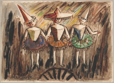 Kleine Tänzerinnen von Tadeusz Makowski