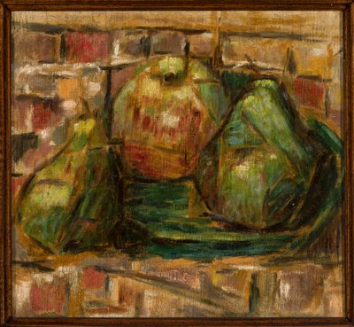 Stillleben mit Birnen von Tadeusz Makowski