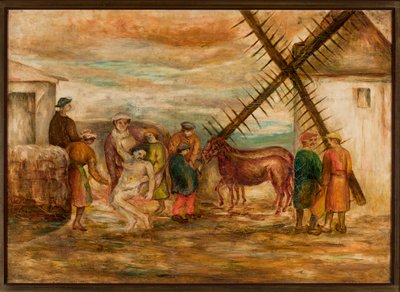 Der barmherzige Samariter von Tadeusz Makowski