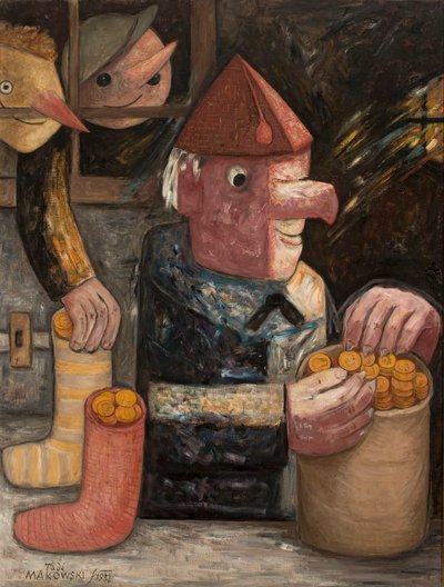 Der Geizhals von Tadeusz Makowski