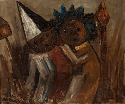 Fetter Donnerstag (Mardi Gras) von Tadeusz Makowski