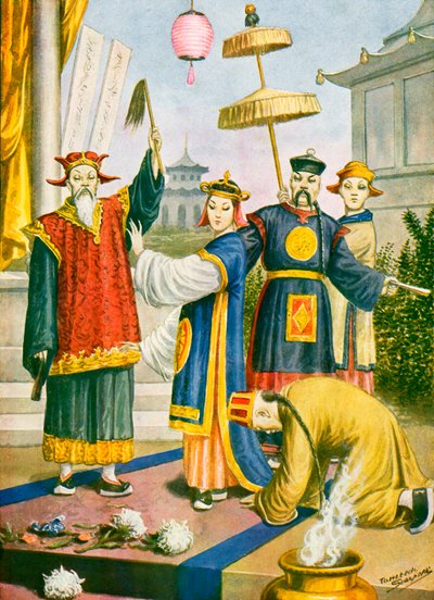 Chinesisches Drama von Tancredi Scarpelli