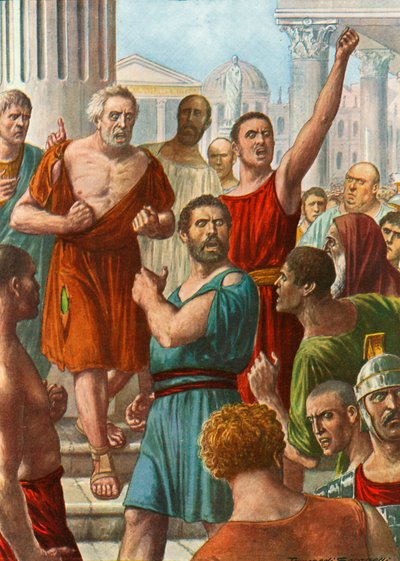 Der alte Zenturio zeigt seine Wunden von Tancredi Scarpelli