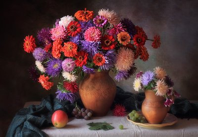 Lebhaftes Herbst Stillleben von Tatyana Skorokhod