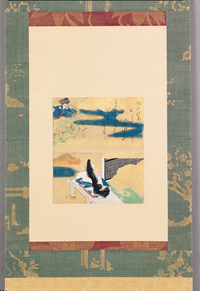 Aufbruch nach Kawachi von Tawaraya Sotatsu