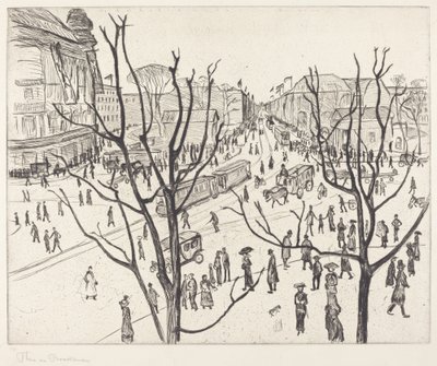 Stadtplatz von Theo von Brockhusen