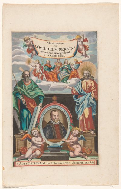 Porträt von William Perkins von Theodor Matham