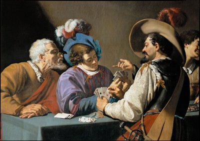 Die Kartenspieler von Theodor Rombouts
