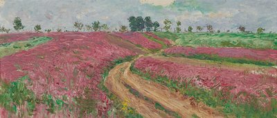 Sainfoin-Feld bei Znaim II, um 1893 von Theodor von Hormann