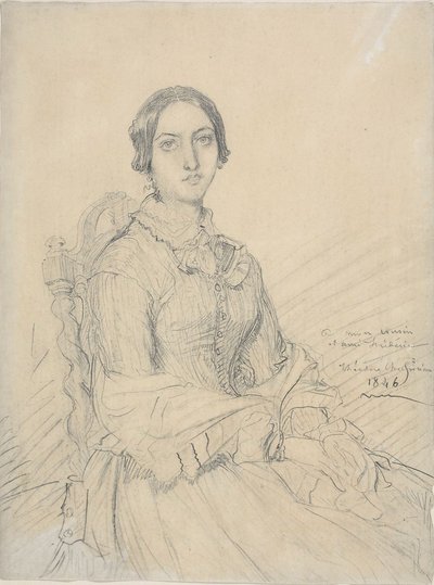 Porträt der Baronin Chassériau von Théodore Chassériau
