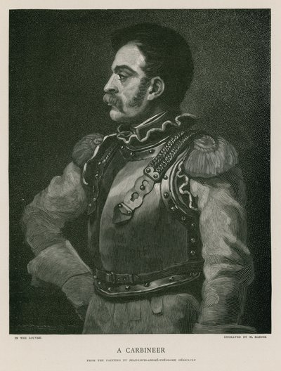 Ein Karabiner von Theodore Gericault