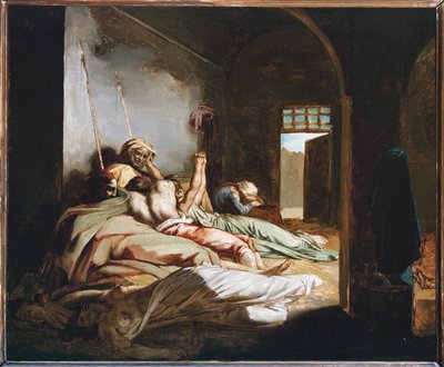 Eine Szene aus der Pest von Theodore Gericault