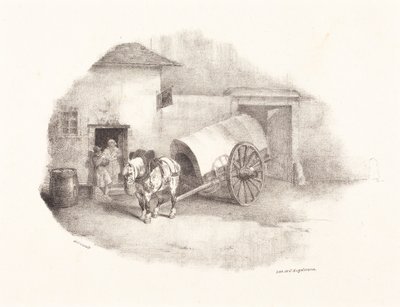 Karrenpferd aus den Limons von Theodore Gericault