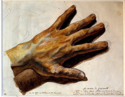 Hand von Gericault von Theodore Gericault