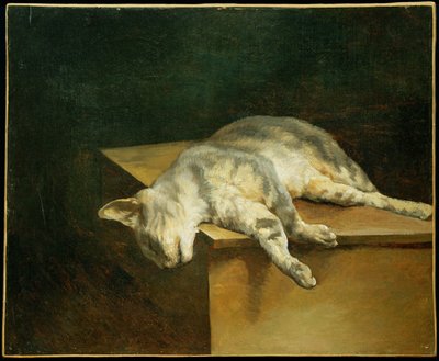 Die tote Katze von Theodore Gericault