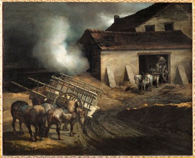 Der Gips-Ofen von Theodore Gericault