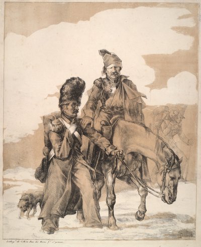 Rückkehr aus Russland von Theodore Gericault