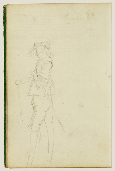 Stehender Kavalier von Theodore Gericault