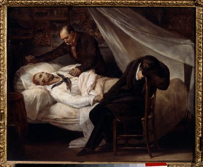Der Tod des Malers Theodore Gericault (1791-1824) am 26. Januar von Theodore Gericault
