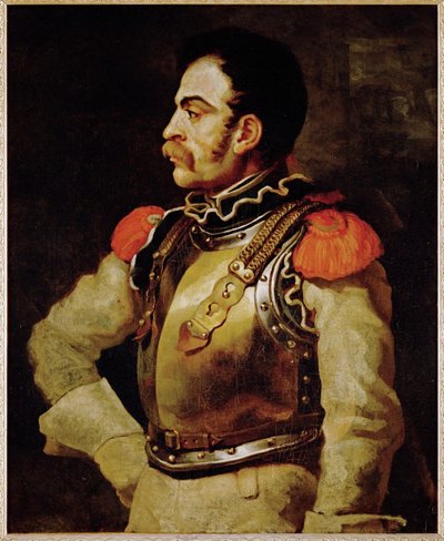 Ein Karabiniere, ein italienischer Polizist von Theodore Gericault