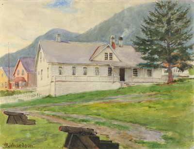 Ehemaliges Gouverneurshaus, Sitka, 1905 von Theodore J. Richardson