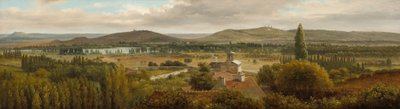 Panorama-Landschaft in der Nähe der Mosel von Theodore Rousseau