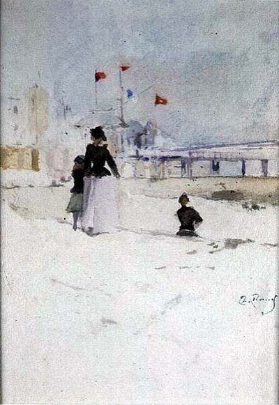 Am Strand von Theodore Roussel