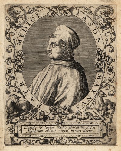 Jason de Mayno von Theodore de Bry
