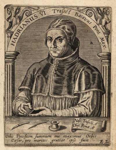 Papst Adrian VI von Theodore de Bry