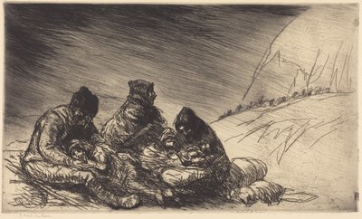 Exodus von Théophile Alexandre Steinlen