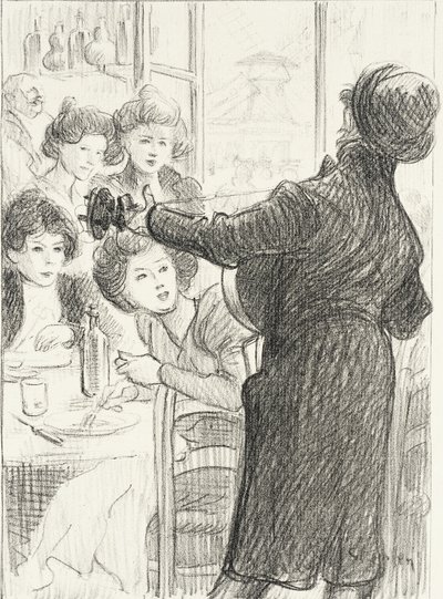 Der Sänger des Waldes von Théophile Alexandre Steinlen