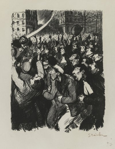 Die Schafe von Boisdeffre von Théophile Alexandre Steinlen